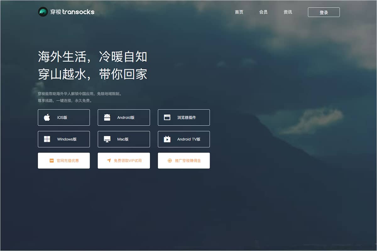 穿梭 Transocks VPN 中文官网
